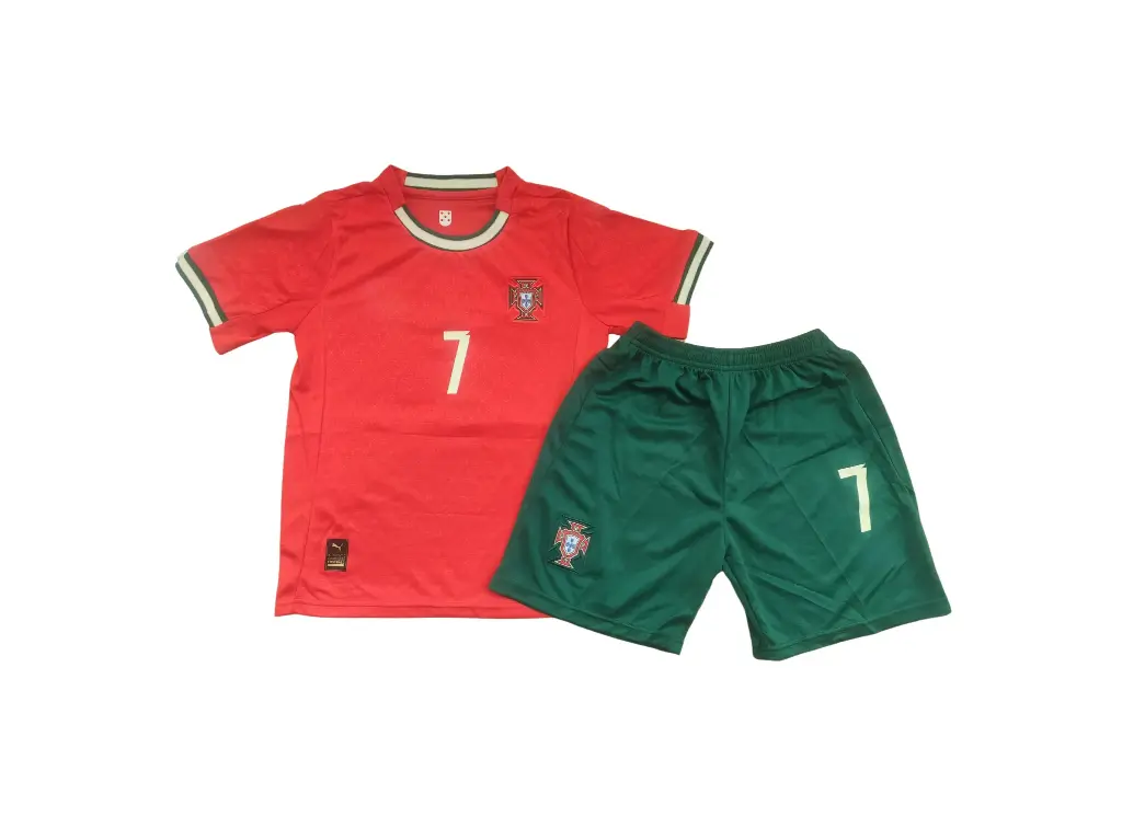 Men's Cristiano Ronaldo Jersey | Portugal Home Kit 2025 | Red Edition (24)