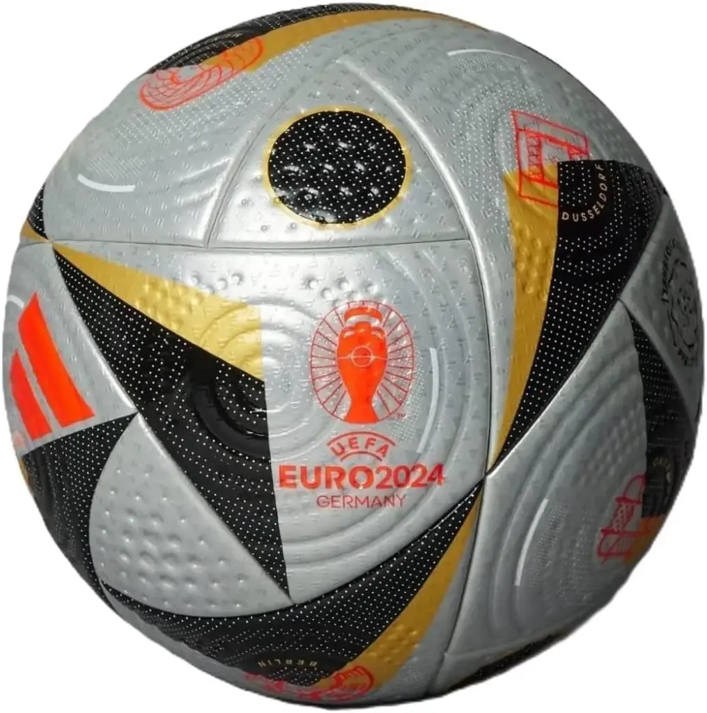 Football Soccer Ball | Euro 2024 Final Ball | With Air | Thermal Bonded | Euro 2024| Size 5