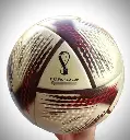 Football Soccer Ball, World Cup Final Al Hilm Ball With Air, Thermal Bonded -Size 5