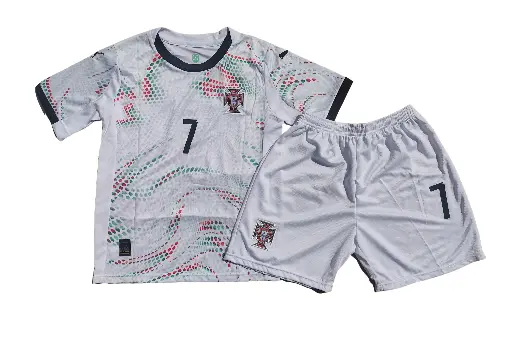 New Cristiano Ronaldo Jersey | Portugal Away Kit 2025 | White Edition