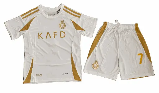 Football Jersey For Kids | Ronaldo Jersey | Al Nassr 24/25 3rd Kit | Al Nassr Ronaldo Jersey #7 | Football Kit